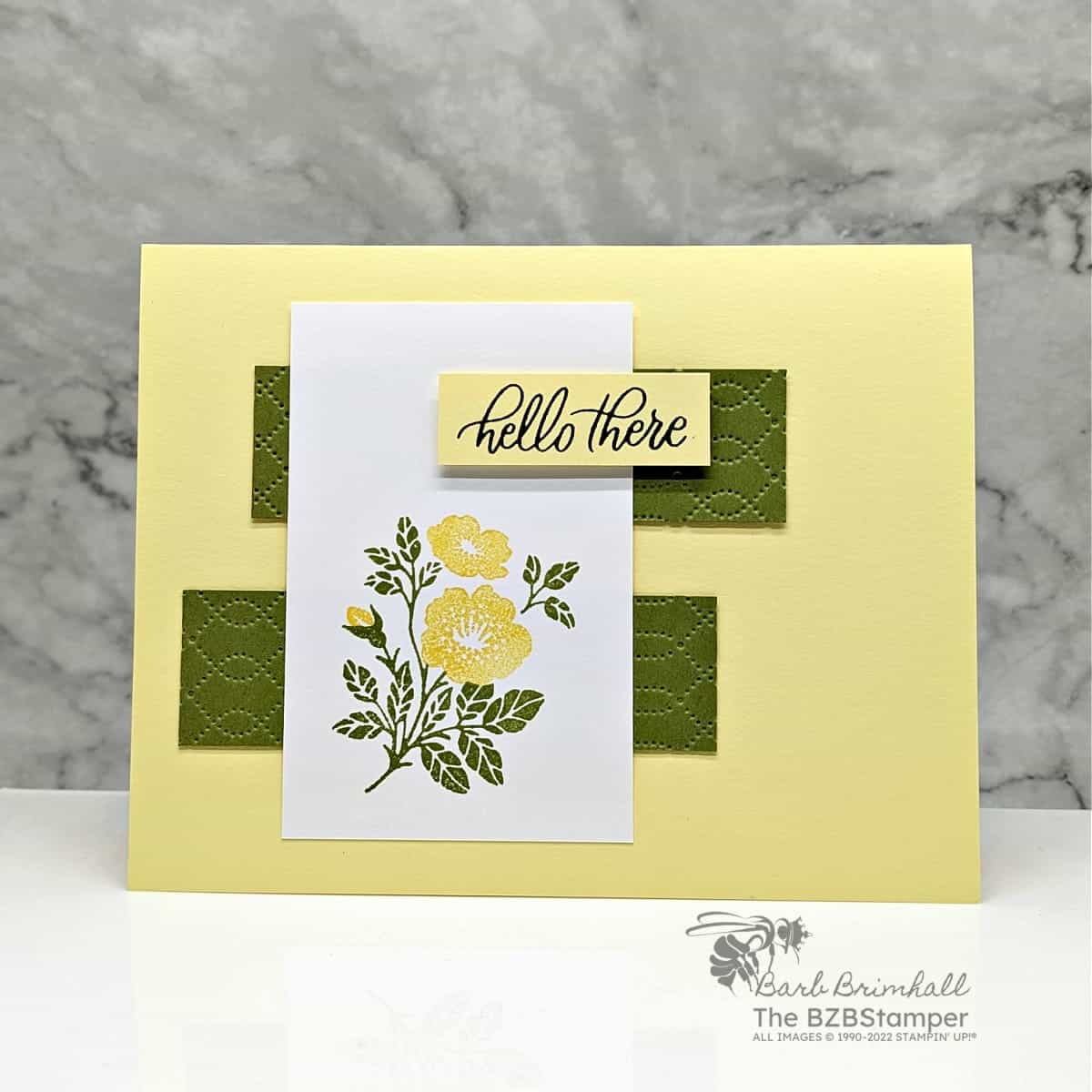Handmade Card Using Softly Sophisticated Stamp Set