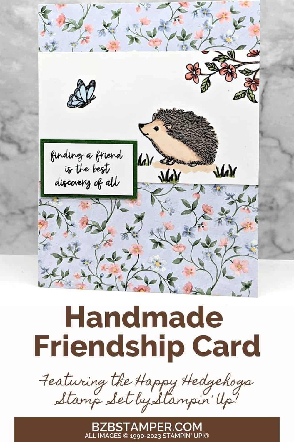 122123 stampin up happy hedgehogs pin1