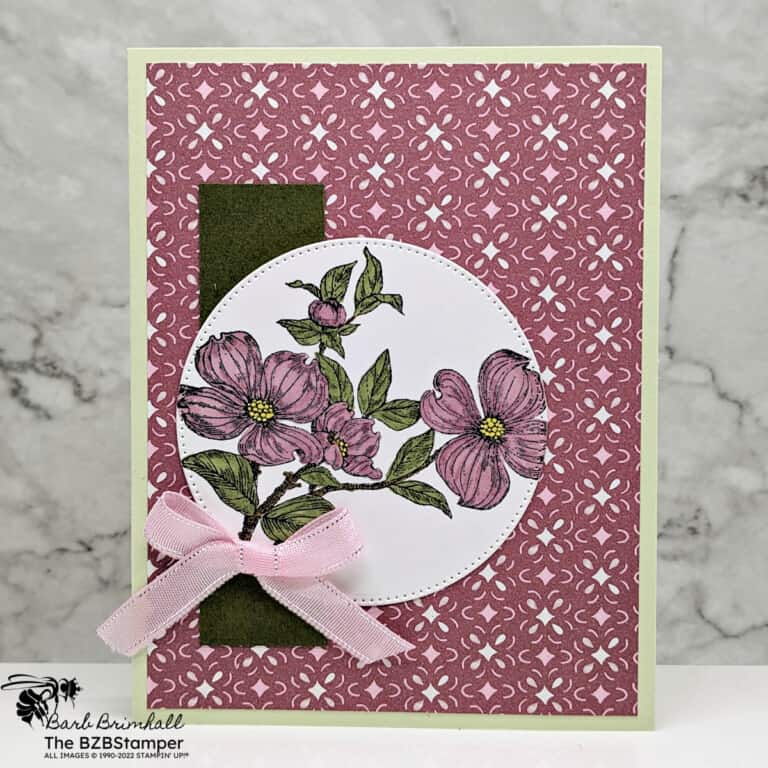 Detailed Dogwood Sale-A-Bration Stamp Set