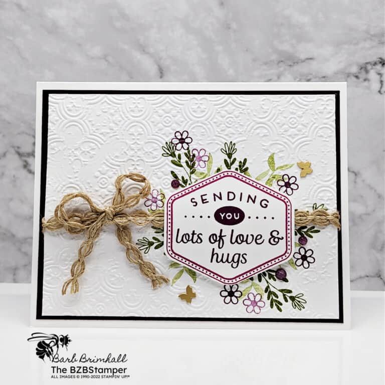 Handmade Thinking Of You Card Tutorial