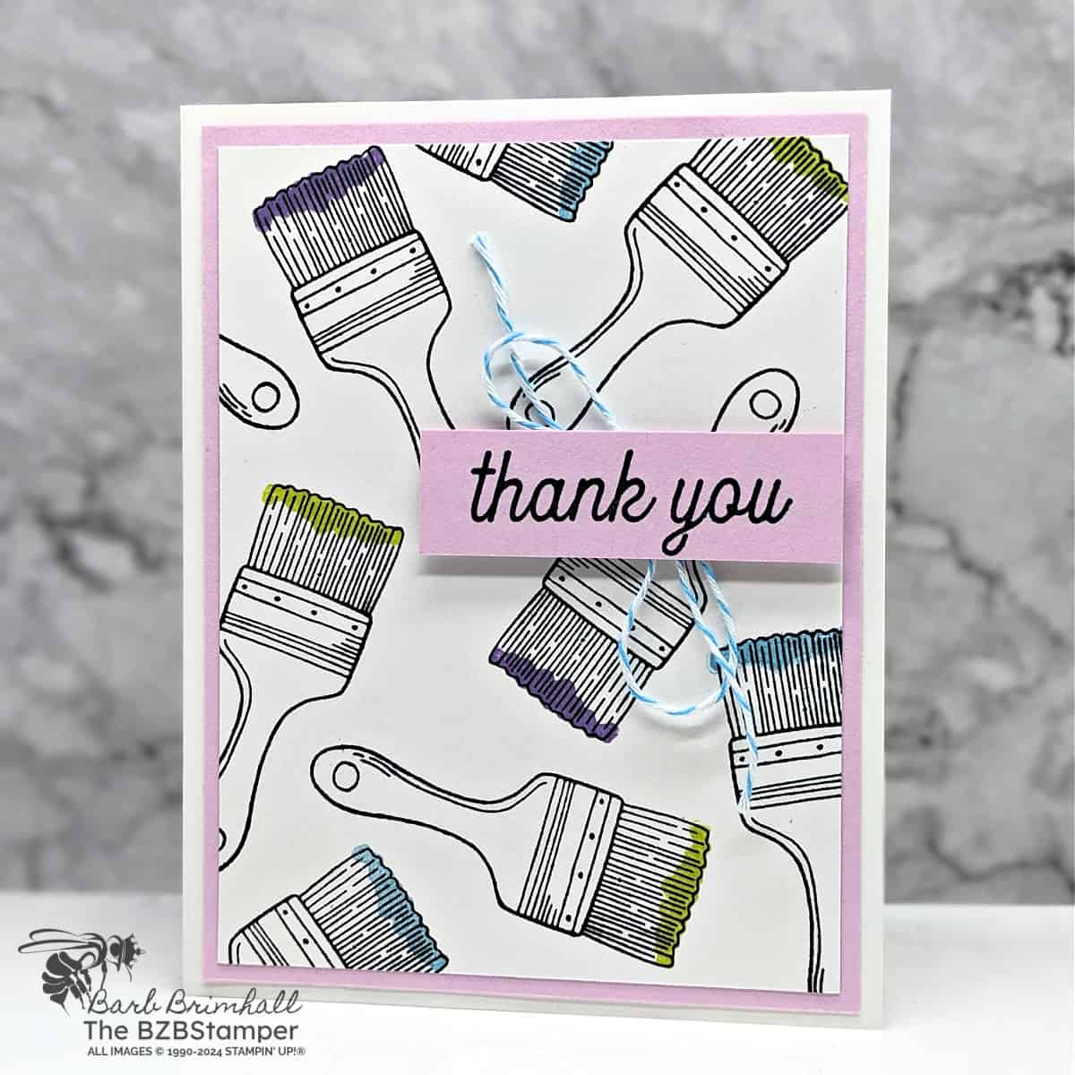 Thank You Card using the Trusty Tools Bundle