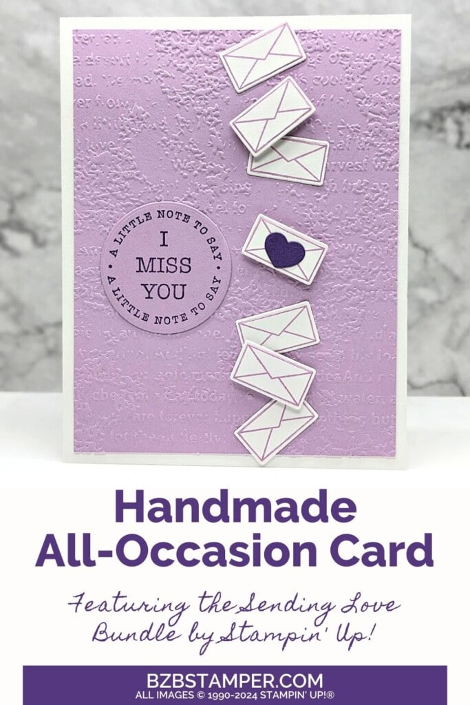 It's Mail Day With The Sending Love Bundle | Barb Brimhall, The BZBStamper