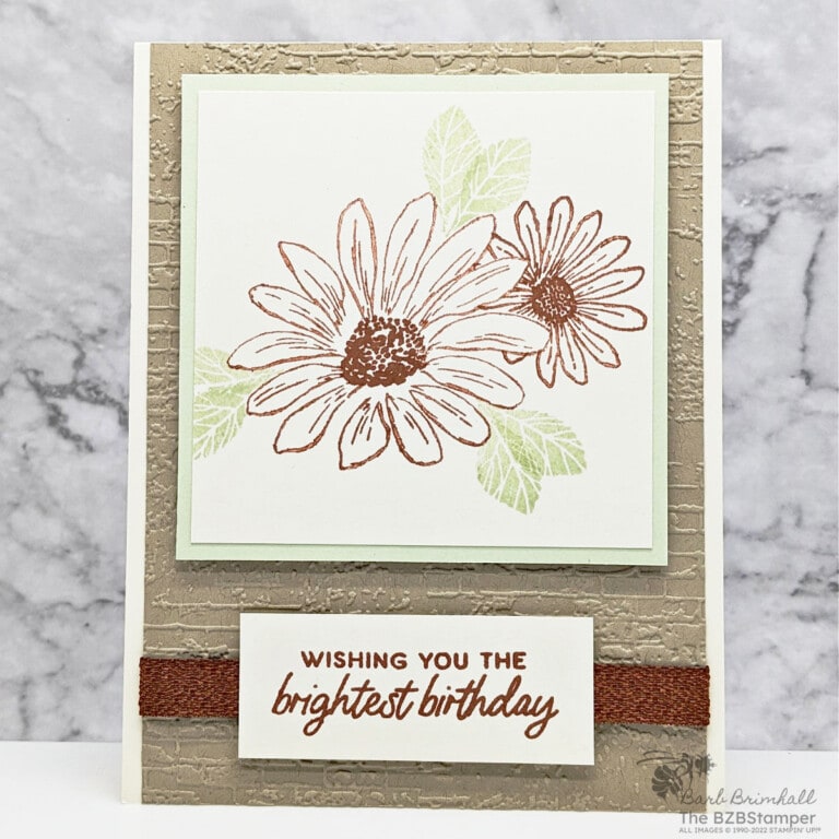 Cheerful Daisies Birthday Card