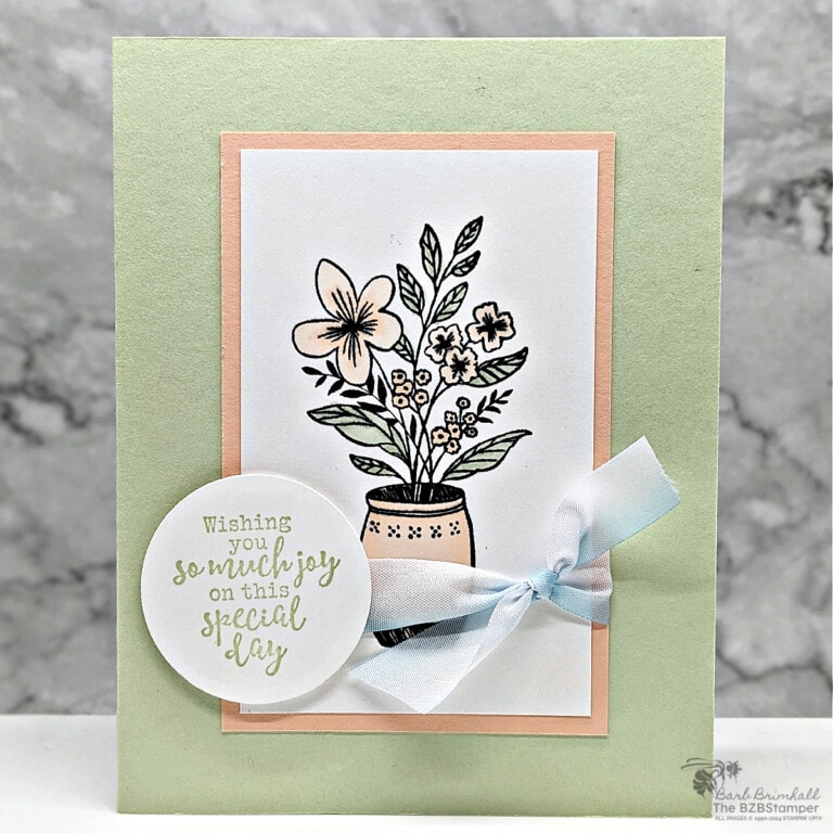 Handmade Card using the Everyday Details Stamp Set