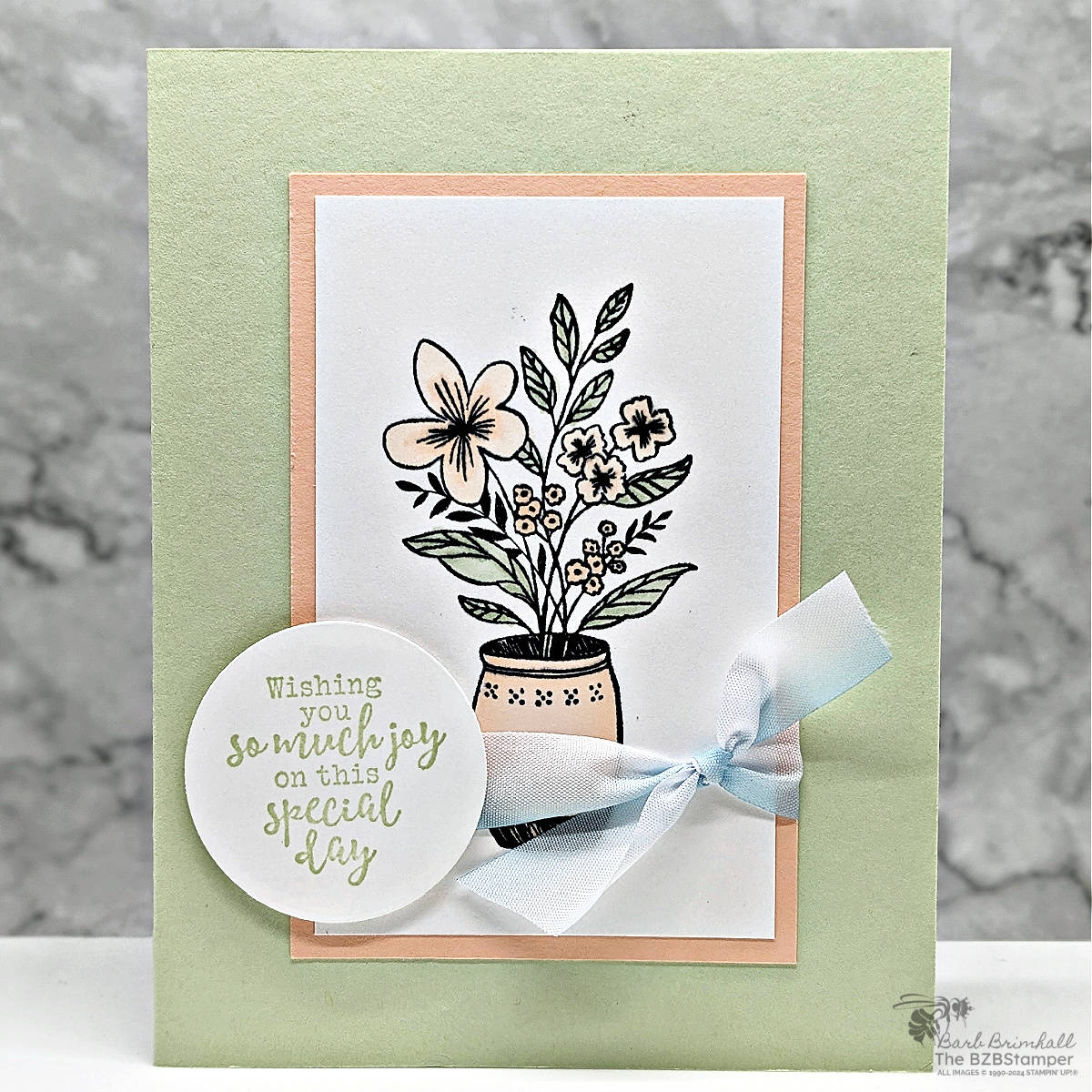 Handmade Card using the Everyday Details Stamp Set