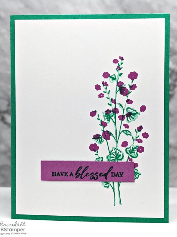 Peaceful Expressions with the Flowers of Beauty Stamp Set