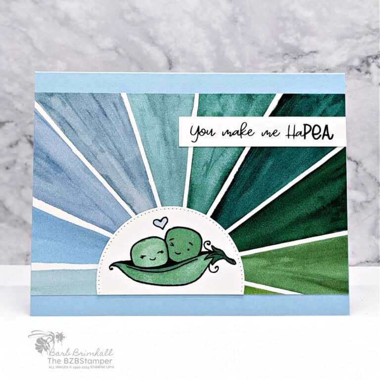 Crafting Joy with the Sweet Peas Stamp Set