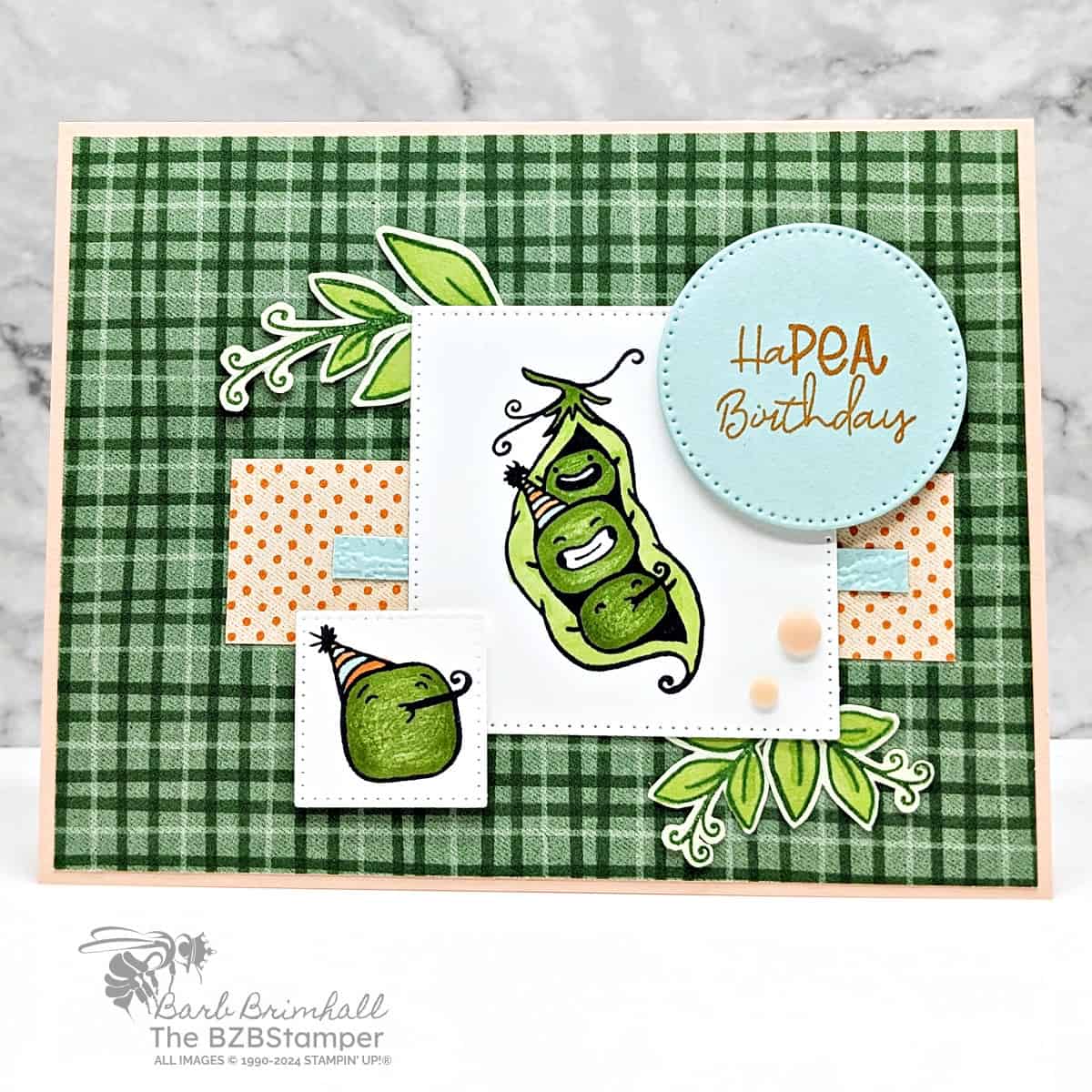 Step It Up Stamping with Sweet Peas Stamp Set