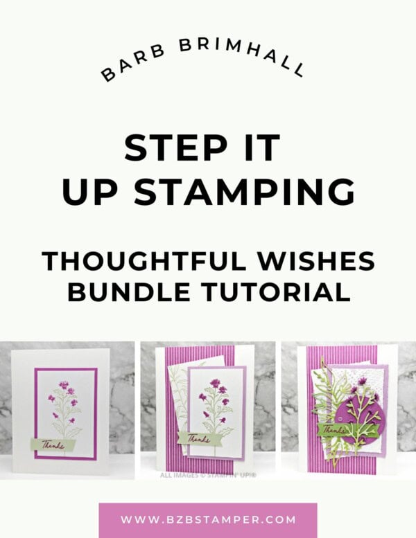 Step It Up Stamping Instruction Cover 1