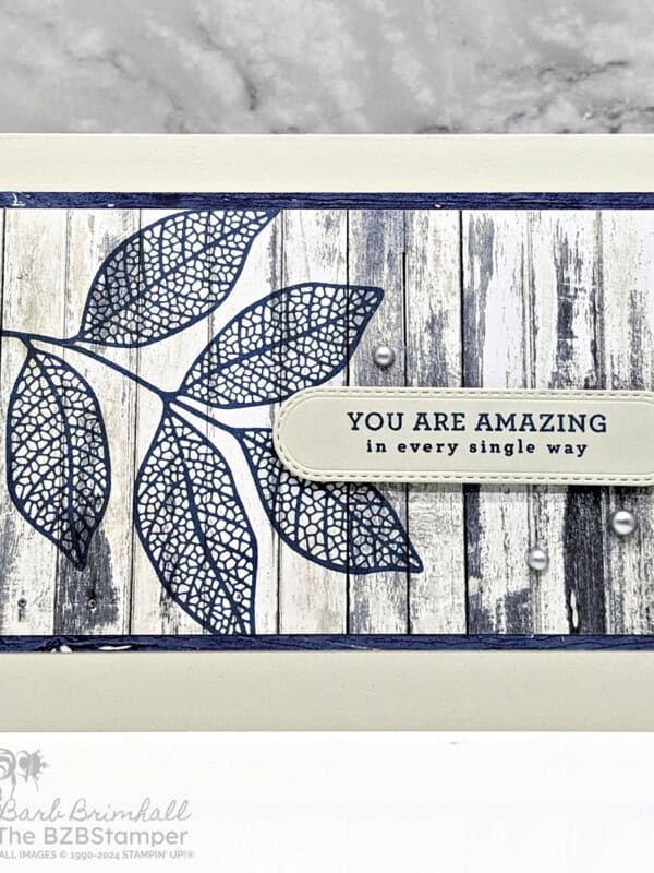 Charming Note Cards with the Changing Leaves Bundle