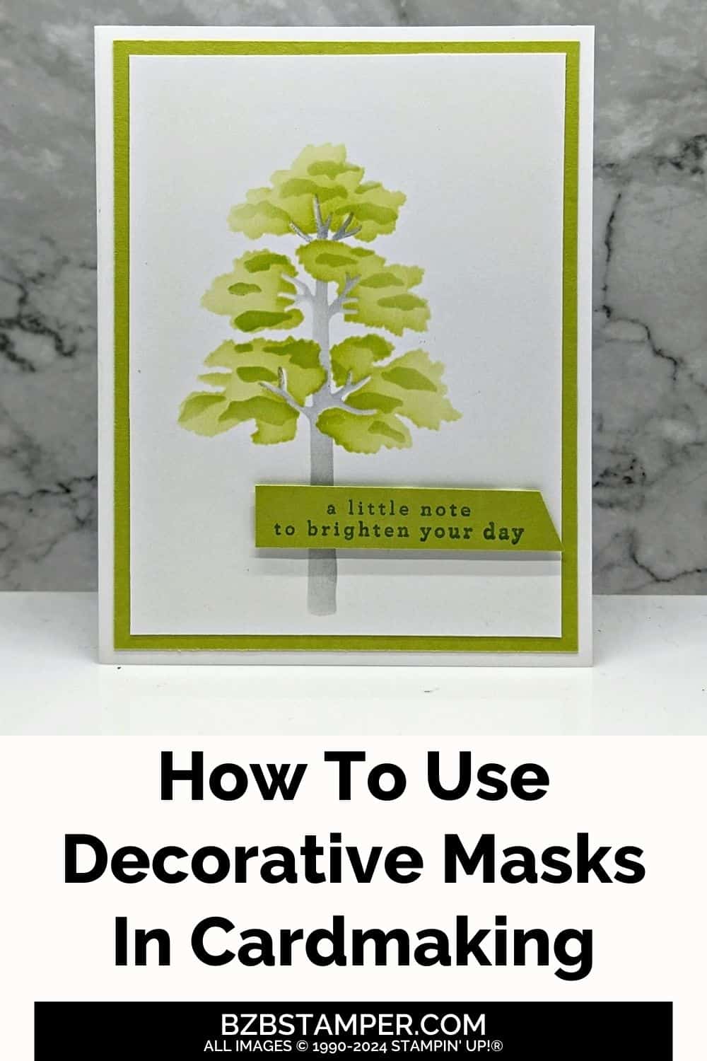 071624 stampin up frosted forest decorative mask pin1