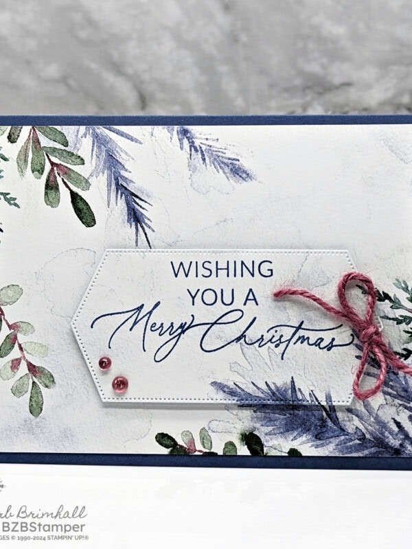 Simple Greetings of the Season Christmas Card