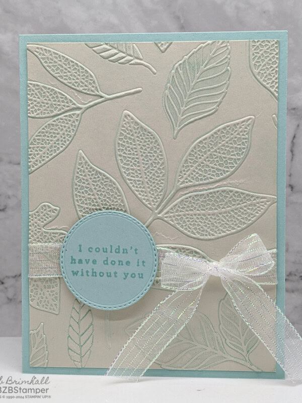 Changing Leaves Hybrid Embossing Folder