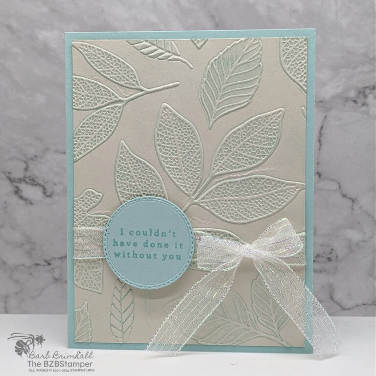 Changing Leaves Hybrid Embossing Folder