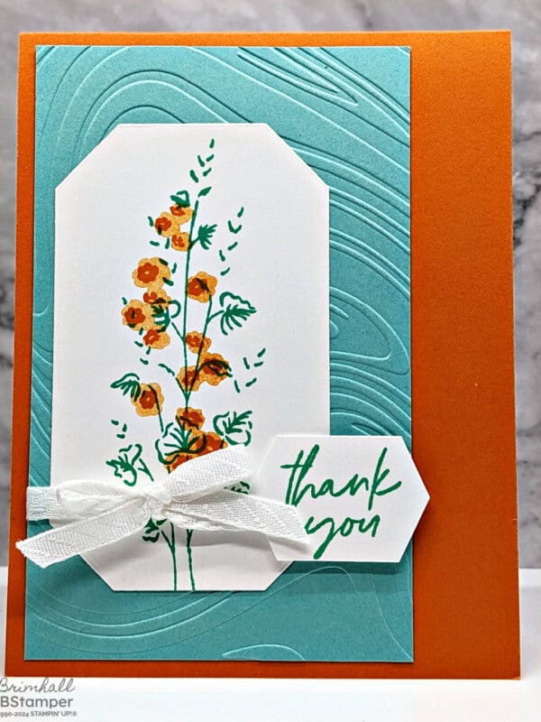 Flowers of Beauty Thank You Card