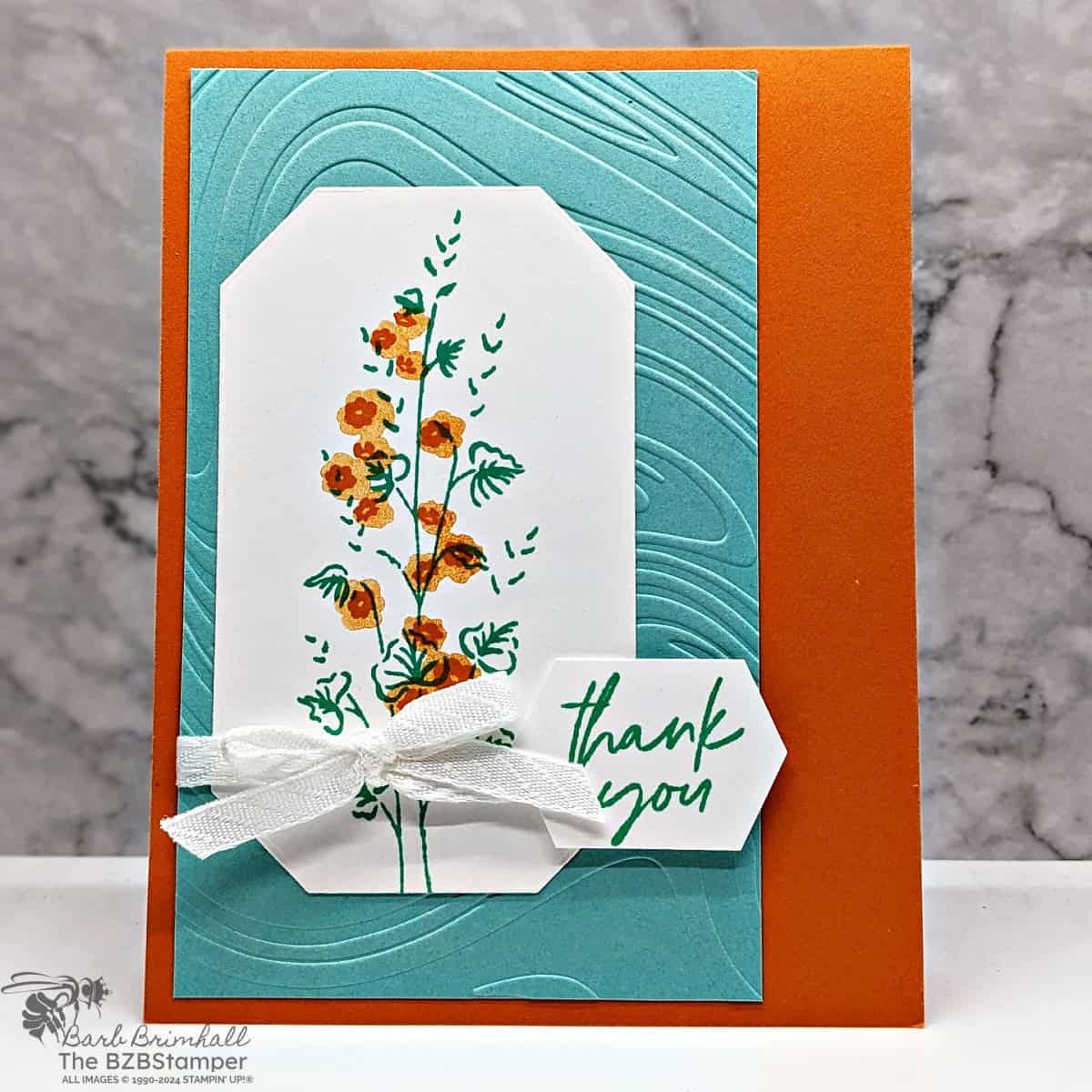 Flowers of Beauty Thank You Card