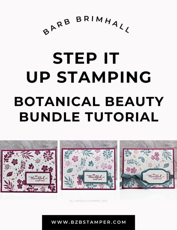 Botanical Beauty Step It Up Stamping