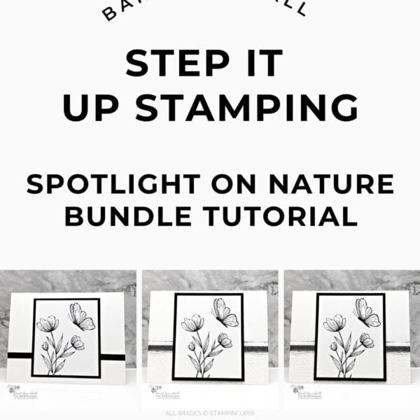 Spotlight on Nature Step It Up Stamping Instructions