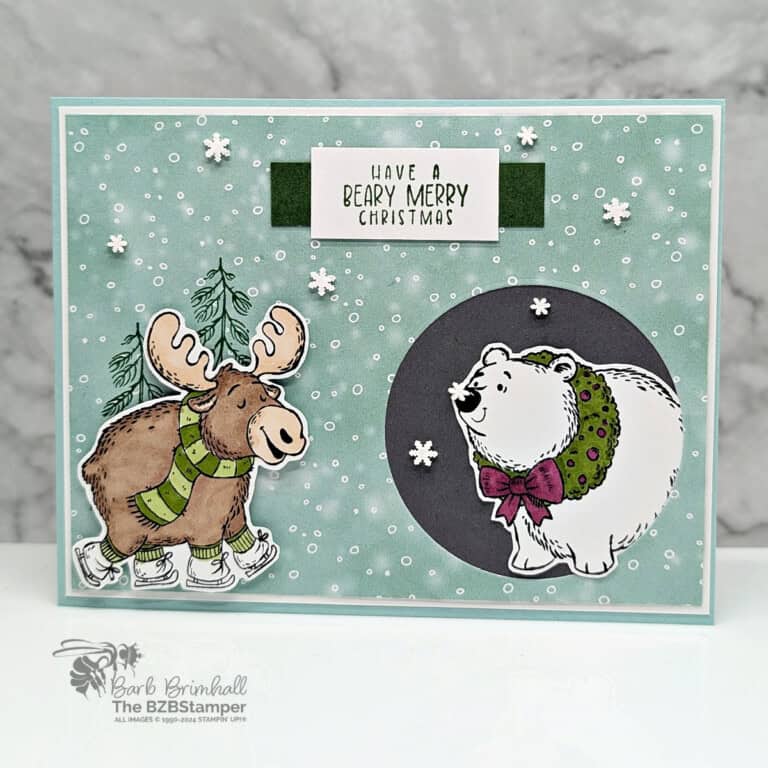 3 Cards using the Christmas Friends Bundle 1 3 Cards using the Christmas Friends Bundle