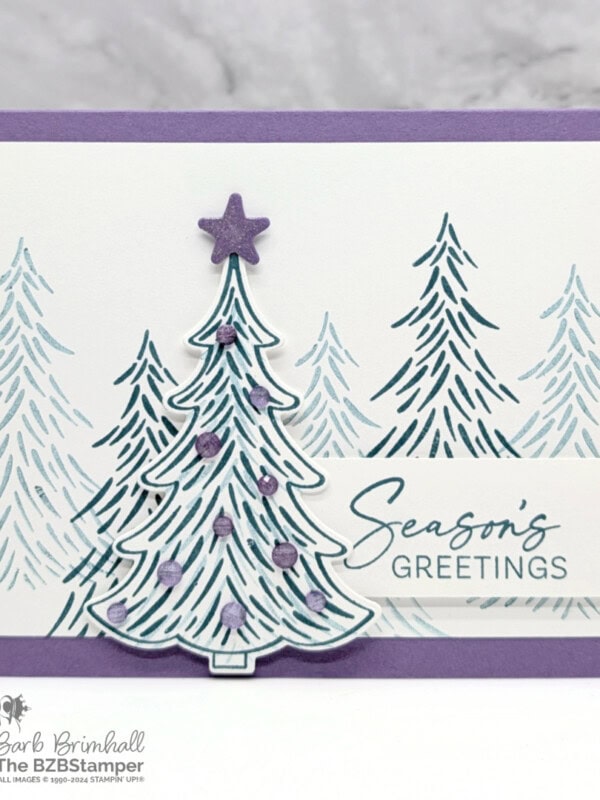 Season’s Greetings with the Decorative Trees Bundle