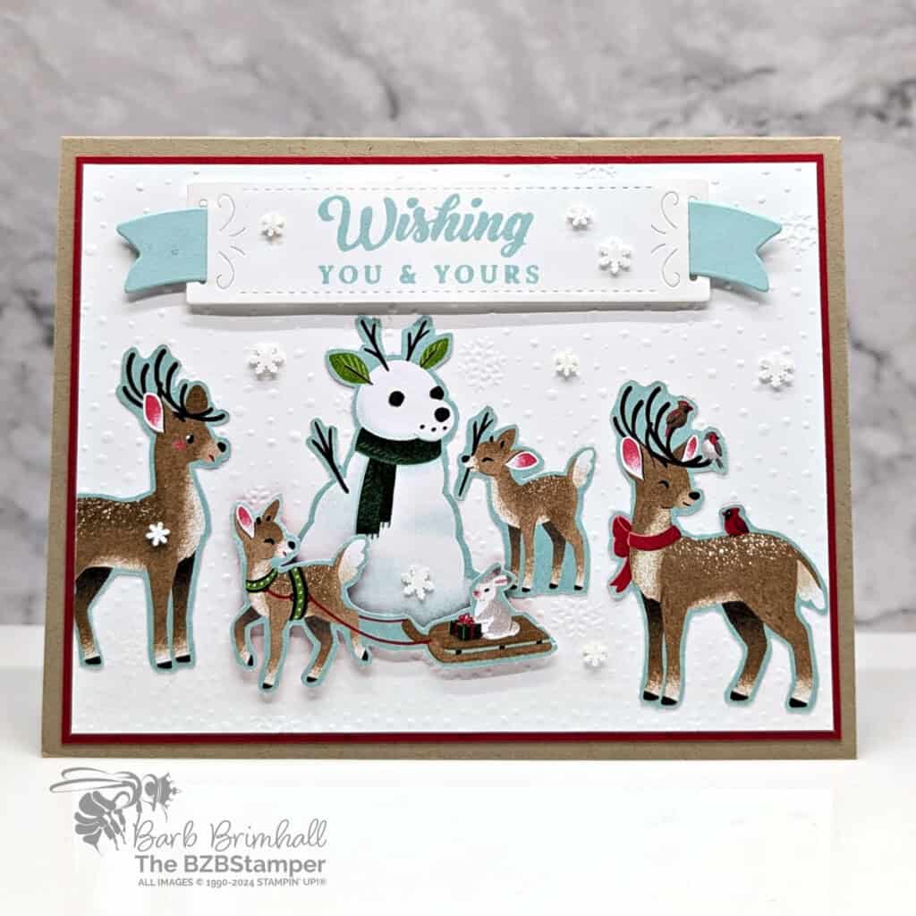 112424 stampin up peaceful season sius 3qb