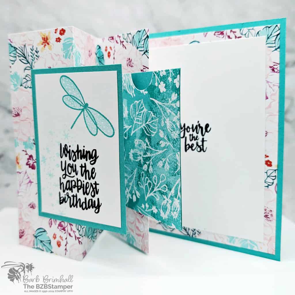 122124 stampin up happiest days birthday open