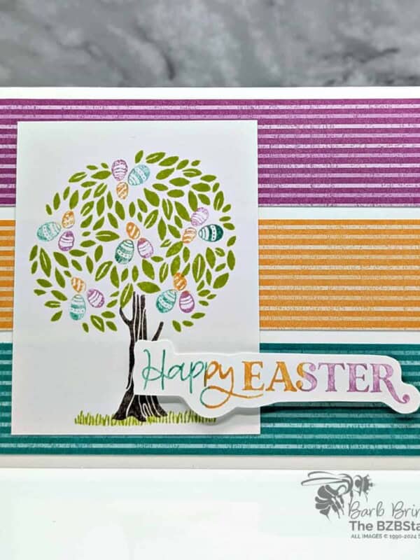 Happy Easter Card Using the Pick A Season Stamp Set