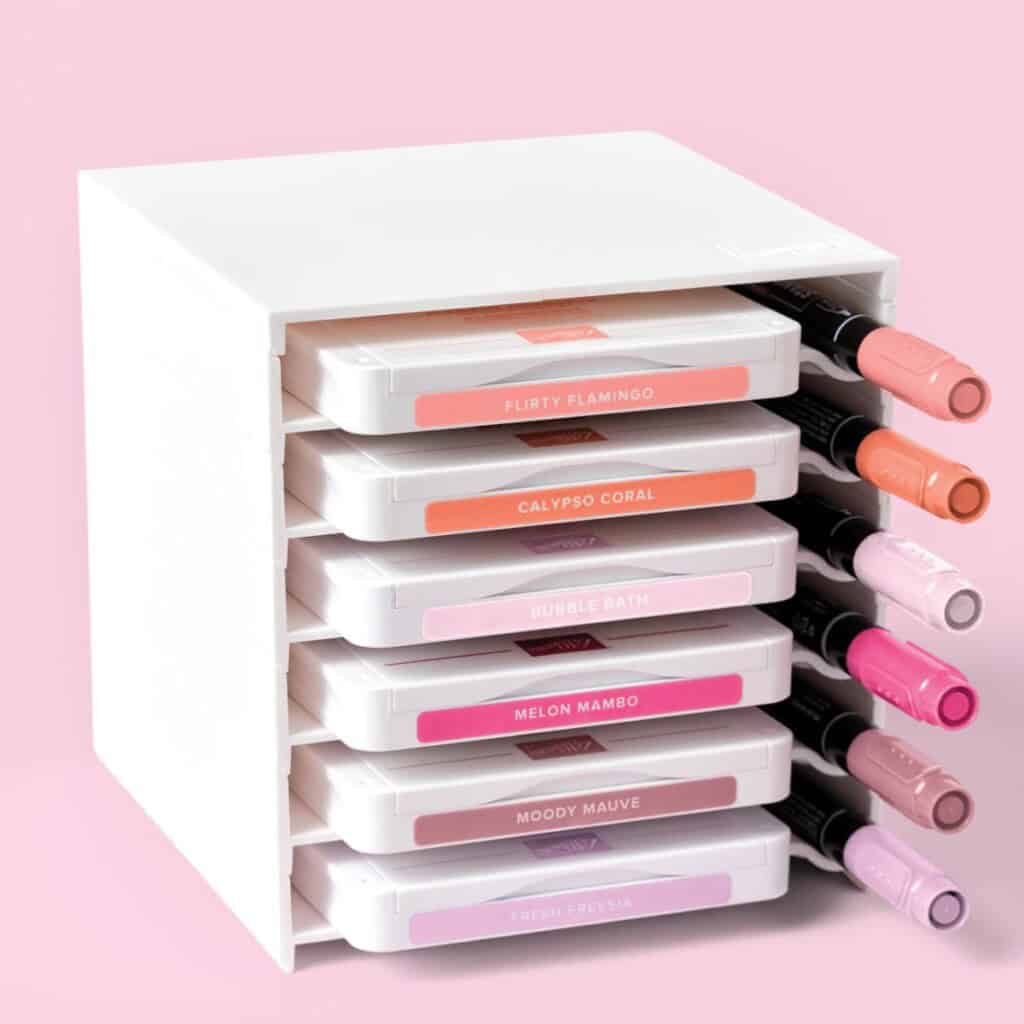 Stampin' Up! Stampin' Write Markers storage unit for markers and ink pads.