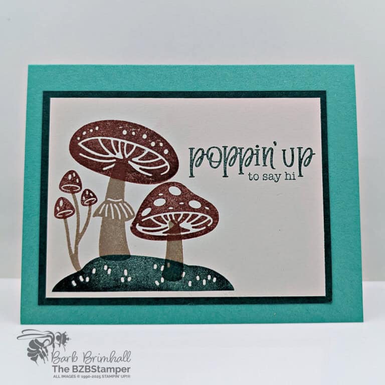 3 Cards using the Terrific Toadstools Bundle - Barb Brimhall, The ...