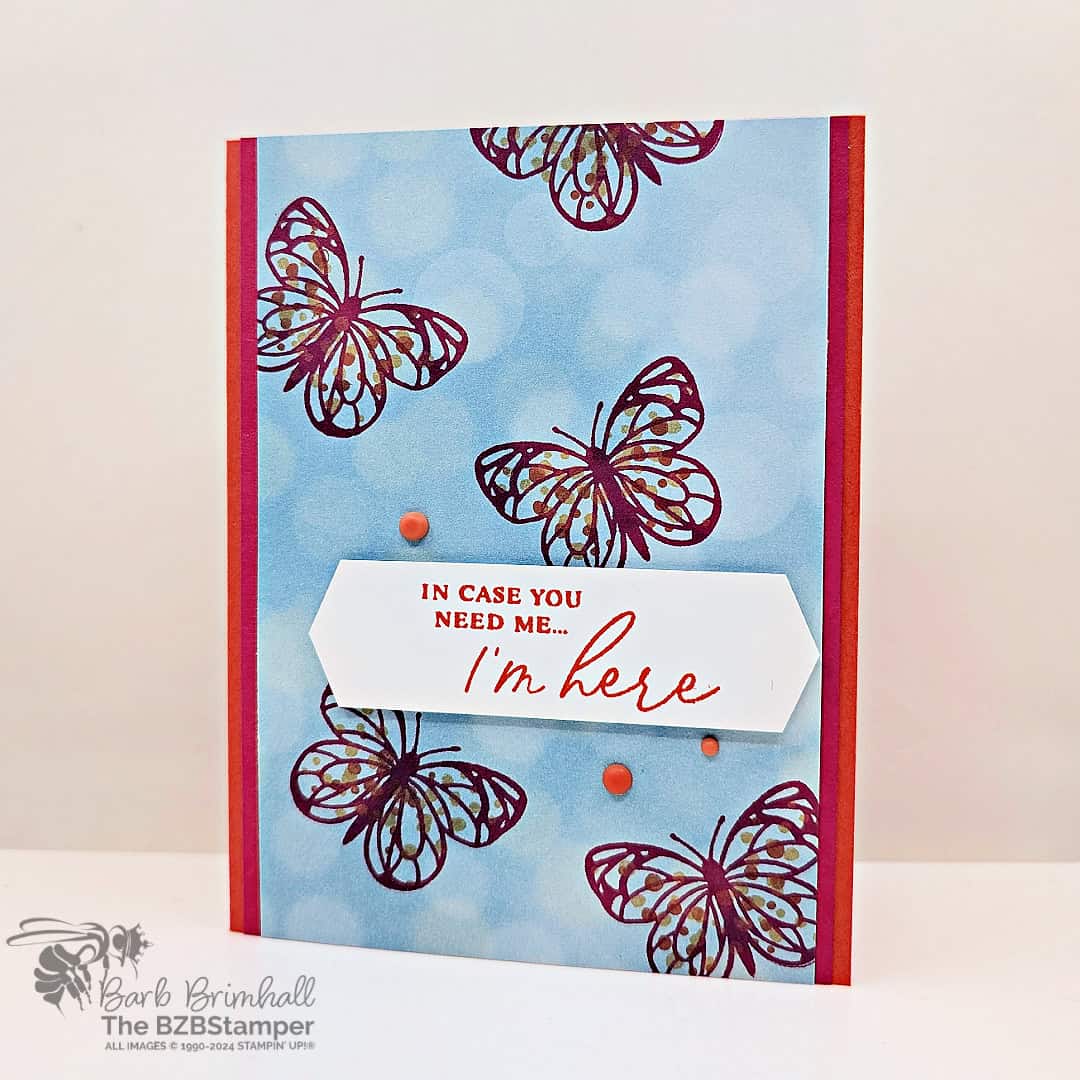 Send Support with the Beautiful Butterflies Stamp Set