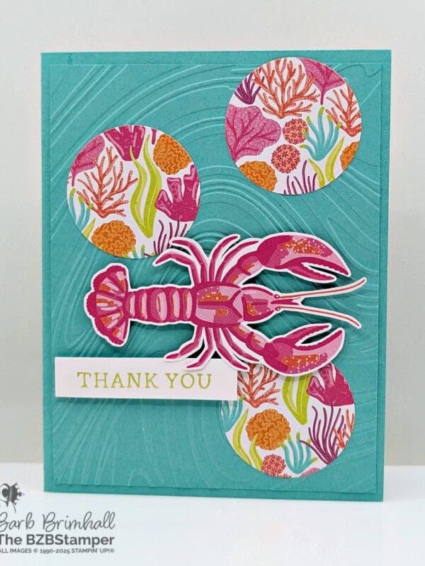 5 Minute Thank You Card Using Card Sketch 39