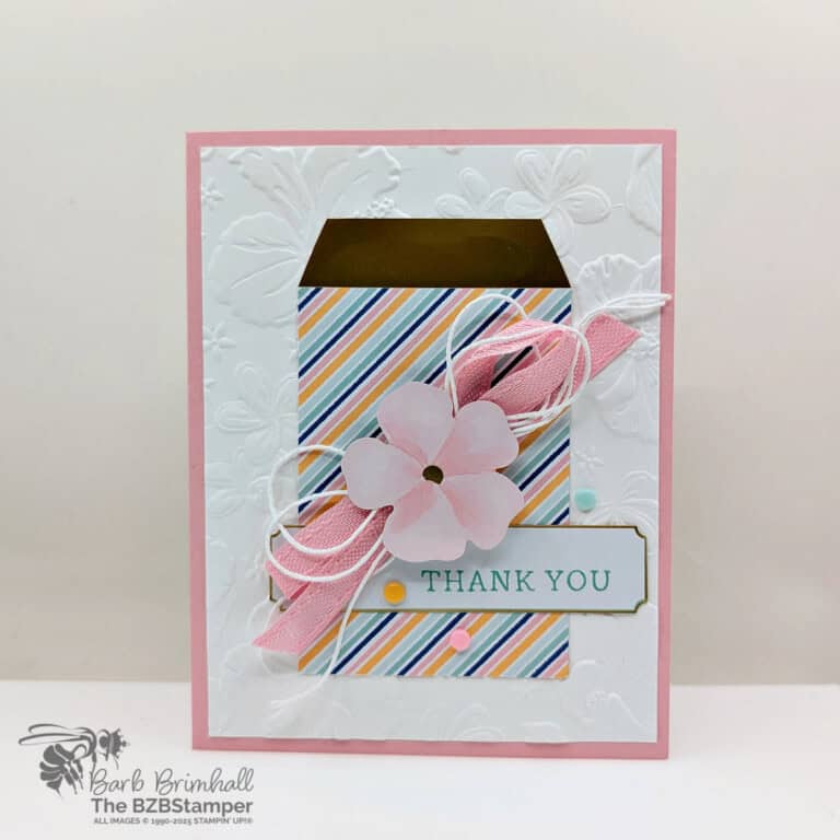 5 Minute Thank You Card Using Card Sketch 42