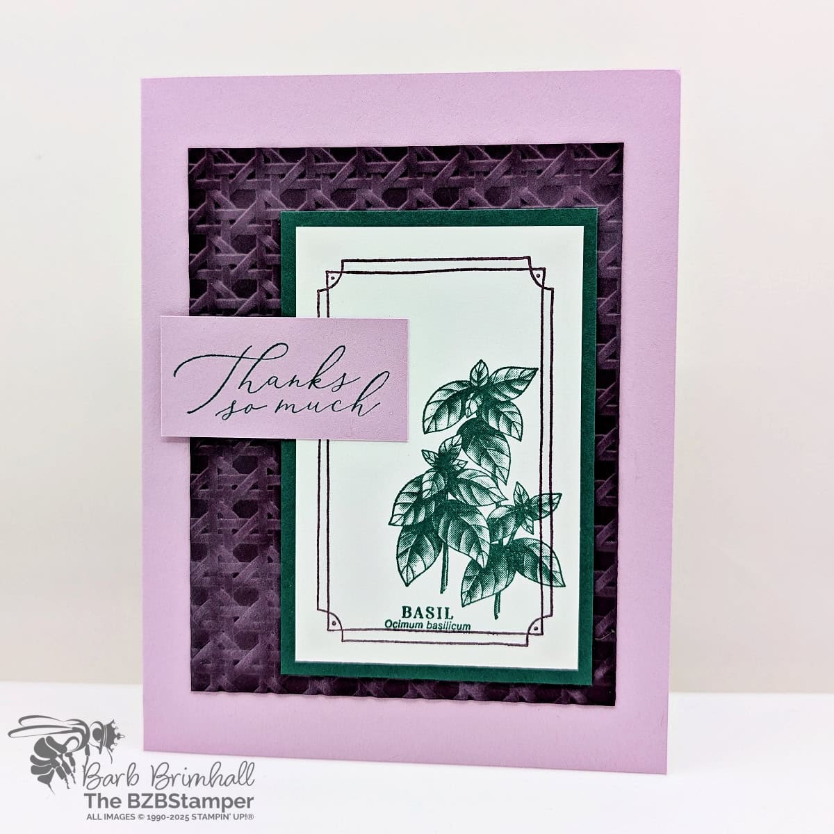 Grow With Love Thank You Card