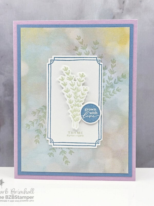 Easy Card using the Grow With Love Bundle