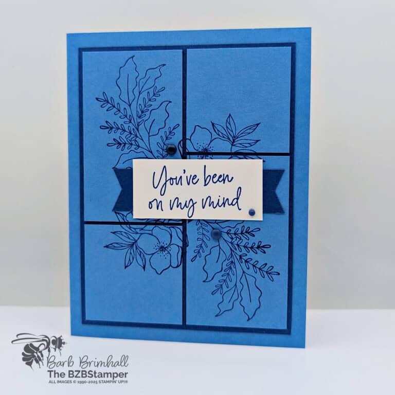 Memorable Blooms Thinking of You Card