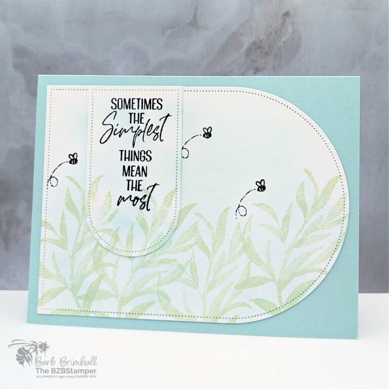 Bee Card using the You Are Remarkable Stamp Set