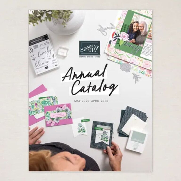 Stampin Up 2025-2026 Annual Catalog and Idea Book