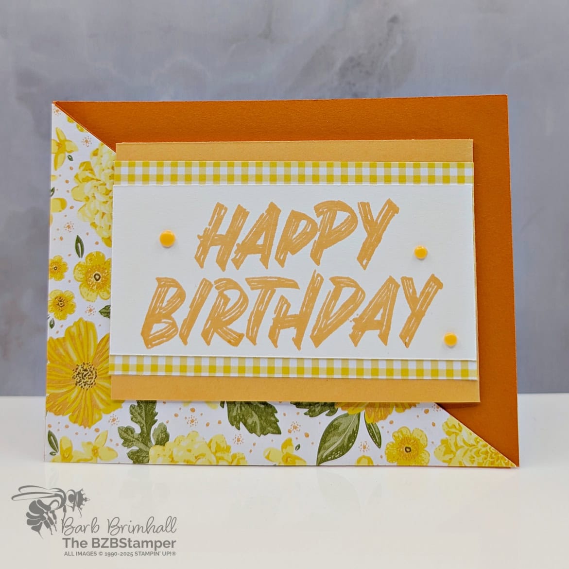 Easy Fun Fold Birthday Card Using Layered Thoughts 1 Easy Fun Fold Birthday Card Using Layered Thoughts