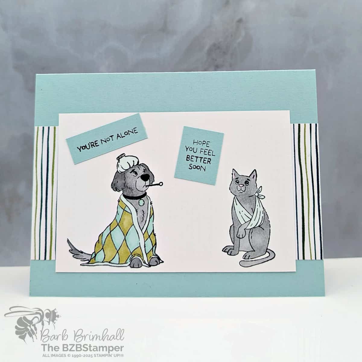Feel Better Card using the Hugs and Healing Stamp Set