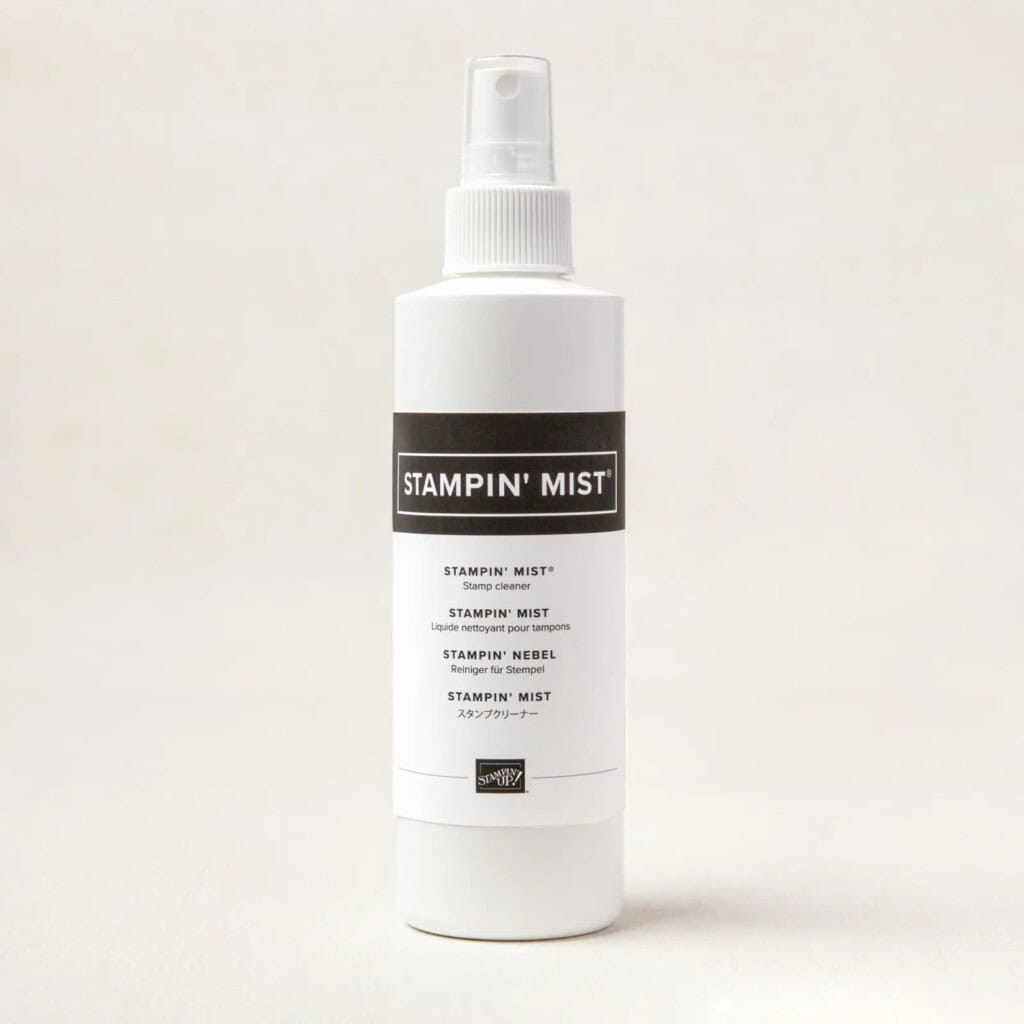 stampin mist cleaner stampin up