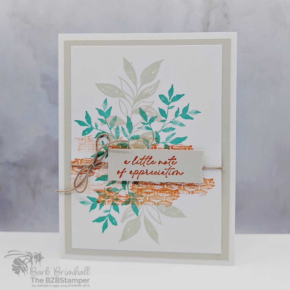 Send Smiles with the Textured Notes Stamp Set