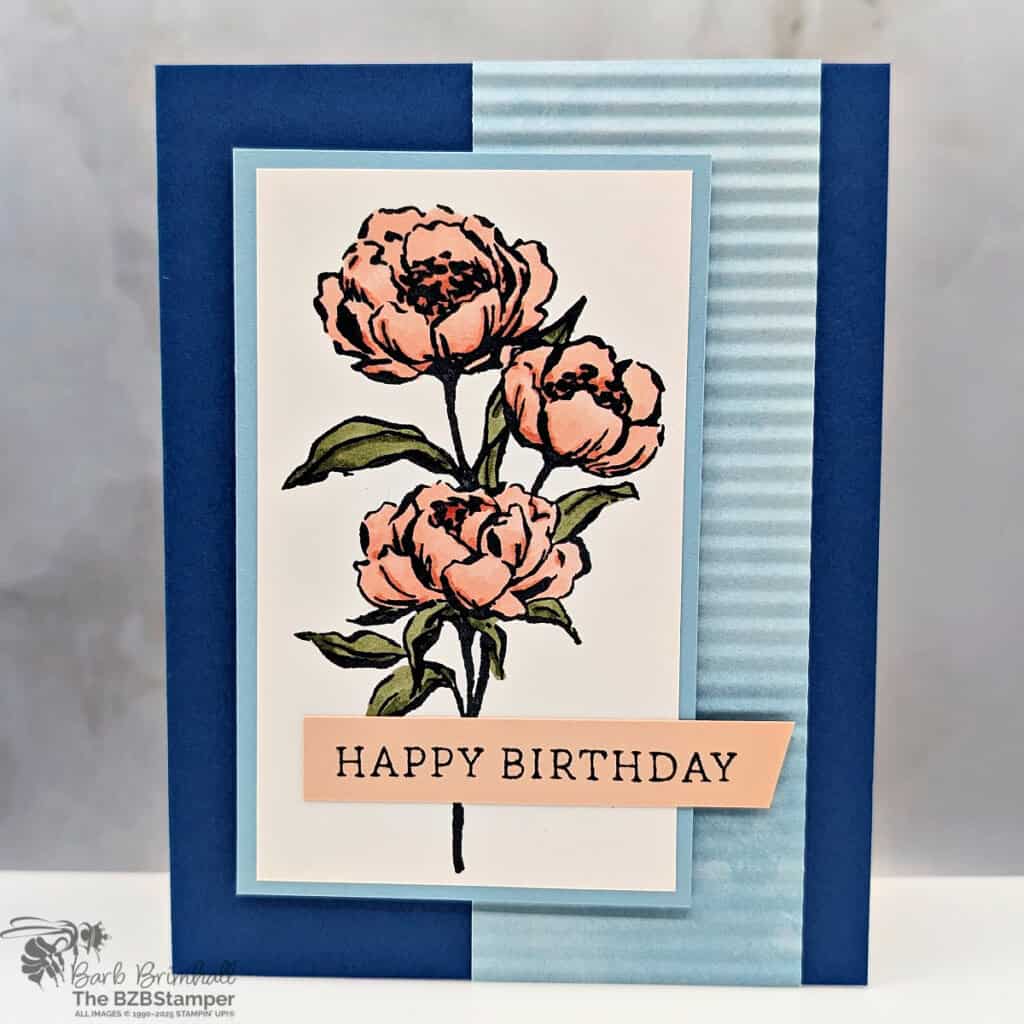 3 Cards using the Gallery Blooms Bundle