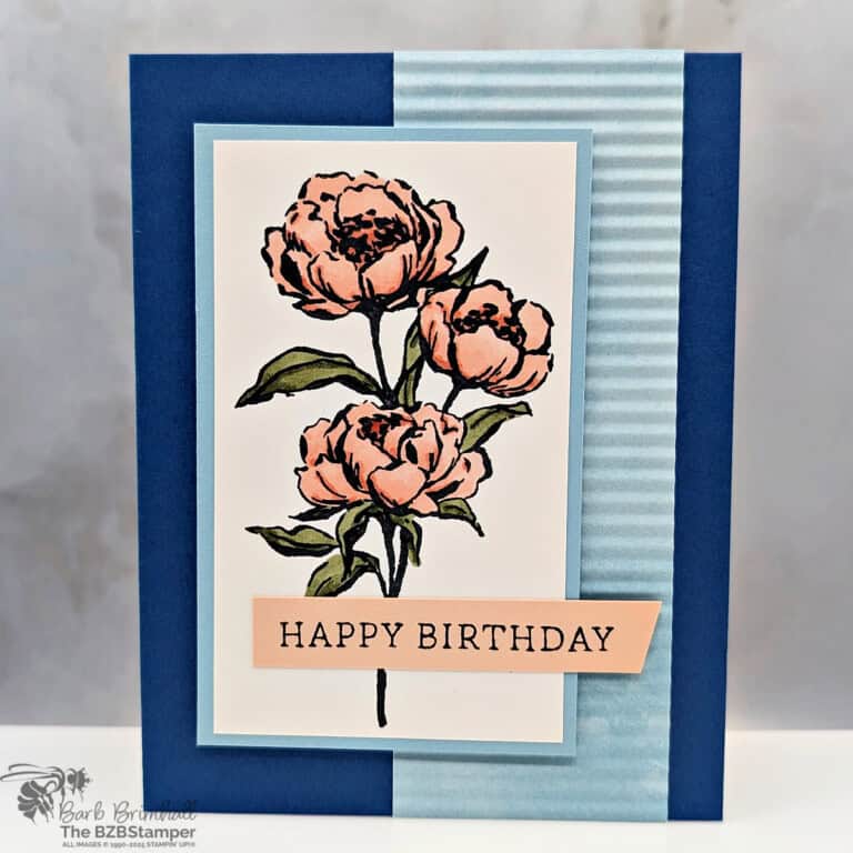 3 Cards using the Gallery Blooms Bundle