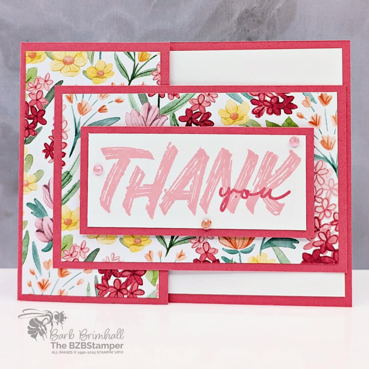 Coffee and a Card using Layered Thoughts Stamp Set