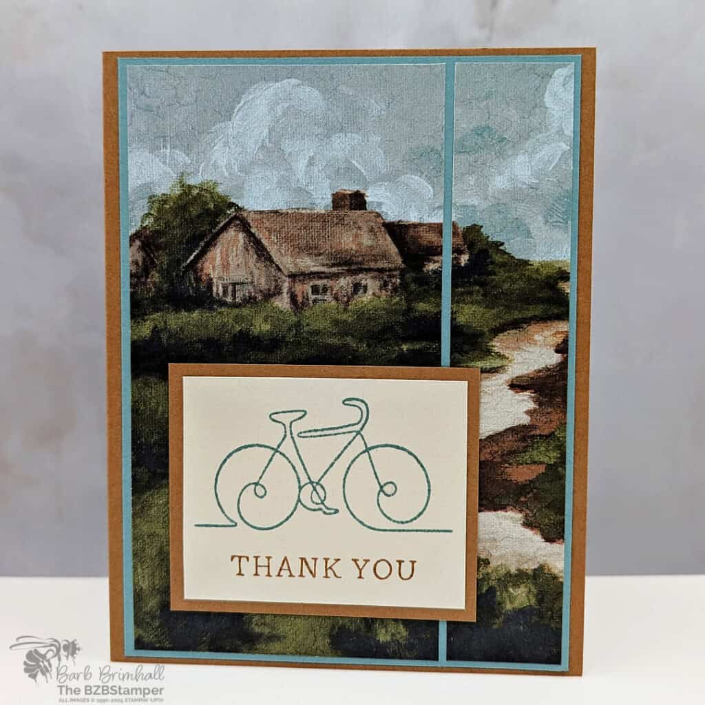 3 Cards using the Along These Lines Stamp Set