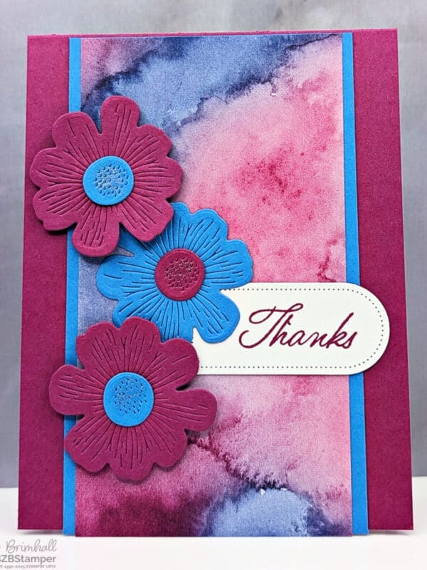Coffee and a Card with the Impressions Abloom Bundle