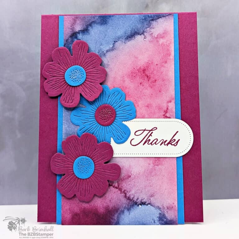 Coffee and a Card with the Impressions Abloom Bundle