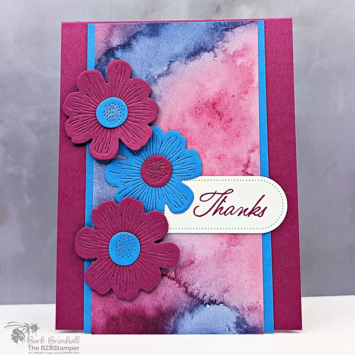 Coffee and a Card with the Impressions Abloom Bundle