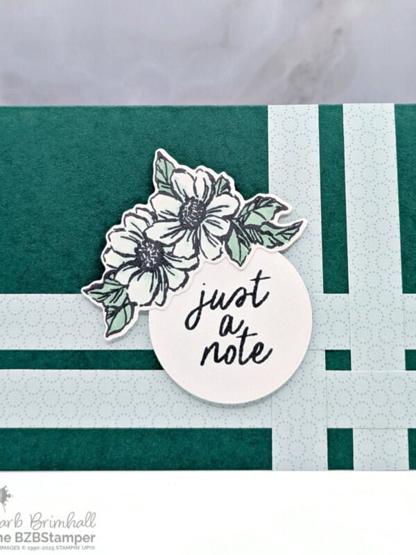 Elegant All Occasion Card Using the Gallery Blooms Bundle