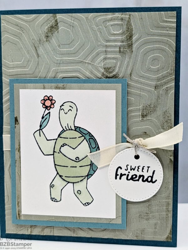 Turtle-y Sweet Card Idea for Your Bestie